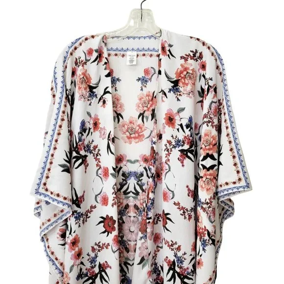 Floral Kimono One Size - Picture 3 of 5